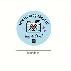 60PCS Retro Camera Stickers - Adorable and Perfect for Small Businesses