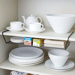 Kitchen Storage Rack Under Cabinet Organizer Shelf