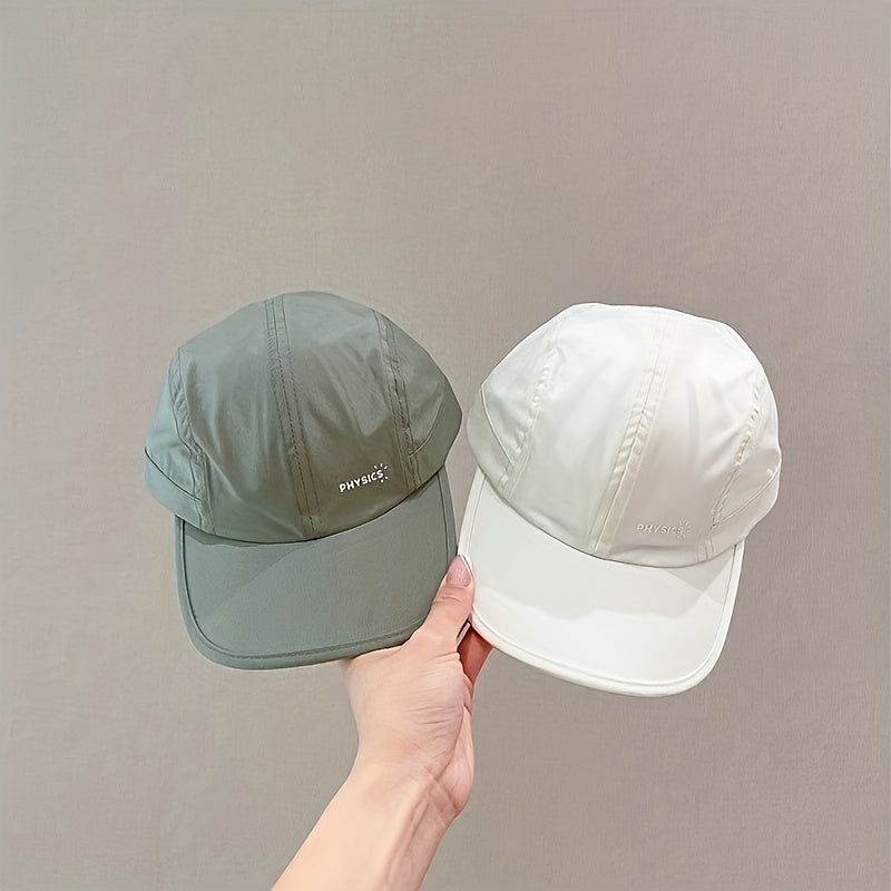 Quick Dry Peaked Cap Sun Protection Baseball Cap For Girls