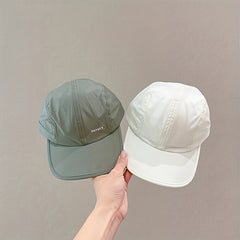 Quick Dry Peaked Cap Sun Protection Baseball Cap For Girls