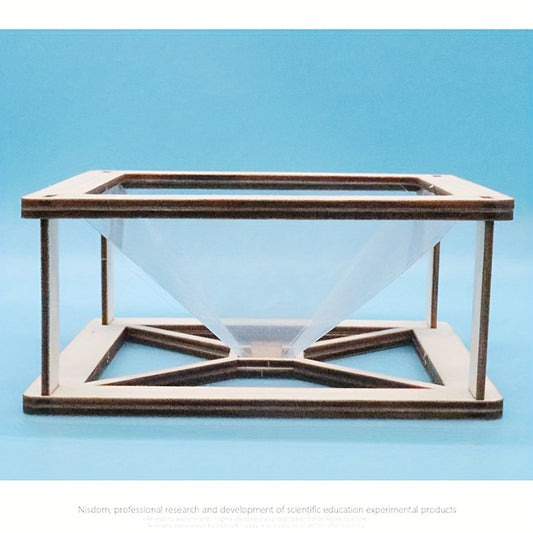Wooden DIY 3D Holographic Projector Kit Science Experiment
