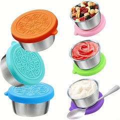 6pcs Salad Dressing Containers To Go 1 7oz Small Condiment Containers
