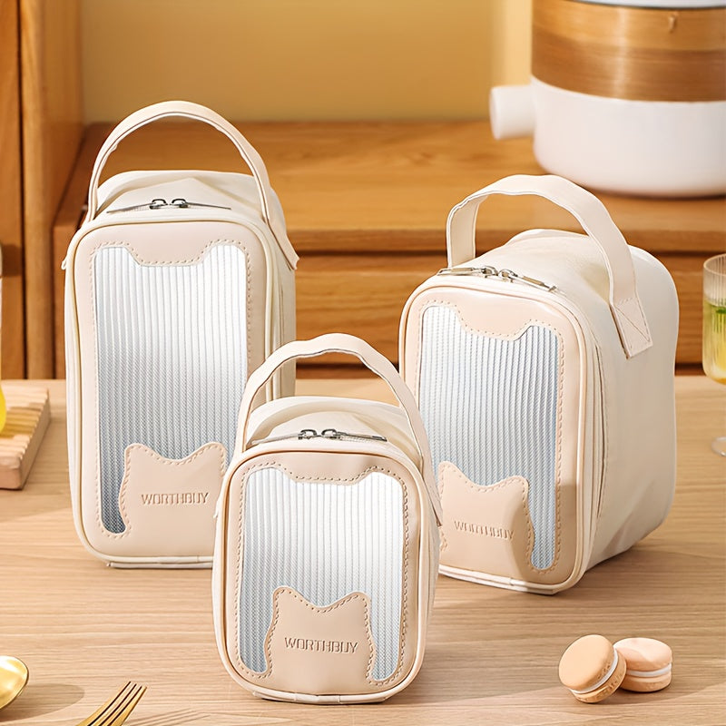 1pc Portable Insulation Bag Aluminium Foil Ice Bag