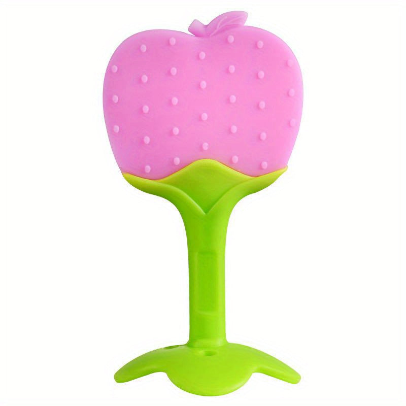 Silicone Baby Teether Fruit Shape Newborn Molar Stick