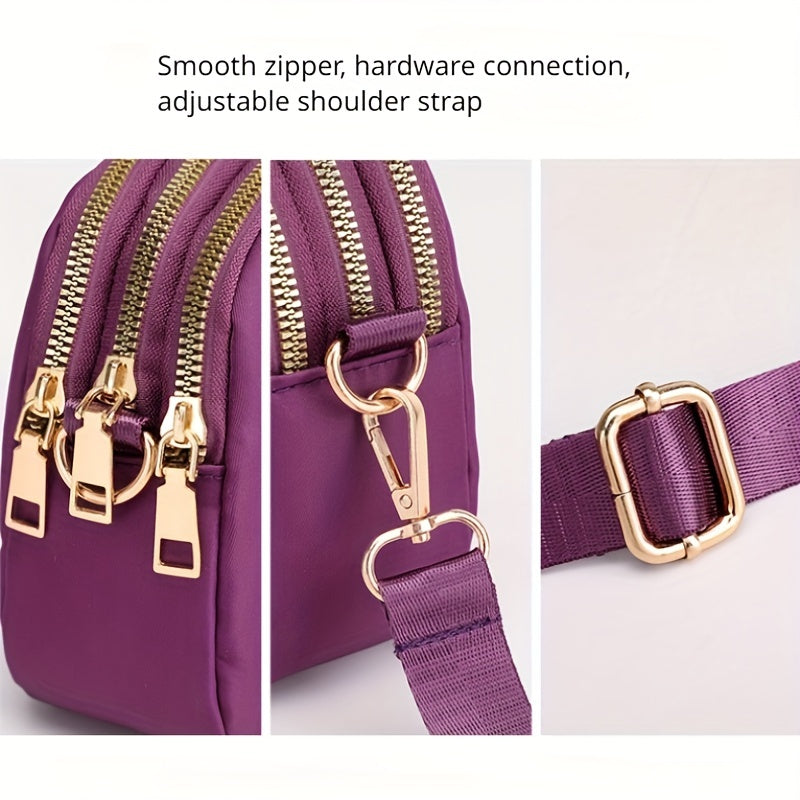 Classic Crossbody Bag Casual Square Shoulder Bag