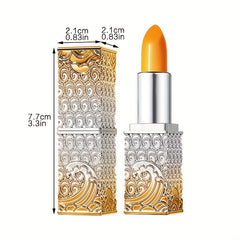 Moisturizing Lipstick with Change Technology Carrot Carving Square Tube Lipstick