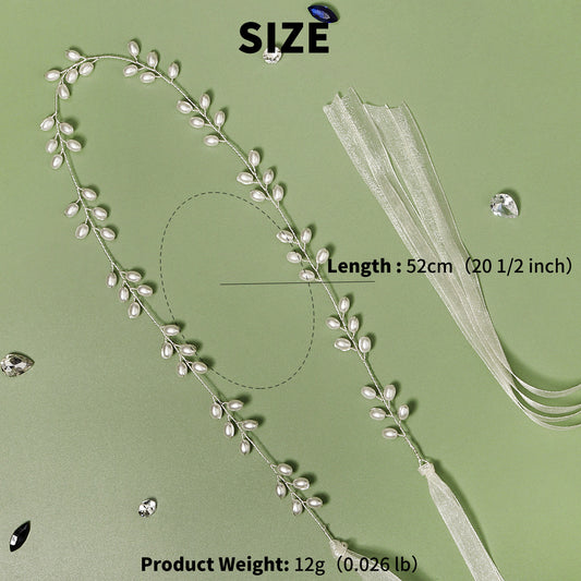 Faux Pearls Bridal Wedding Belt Accessories
