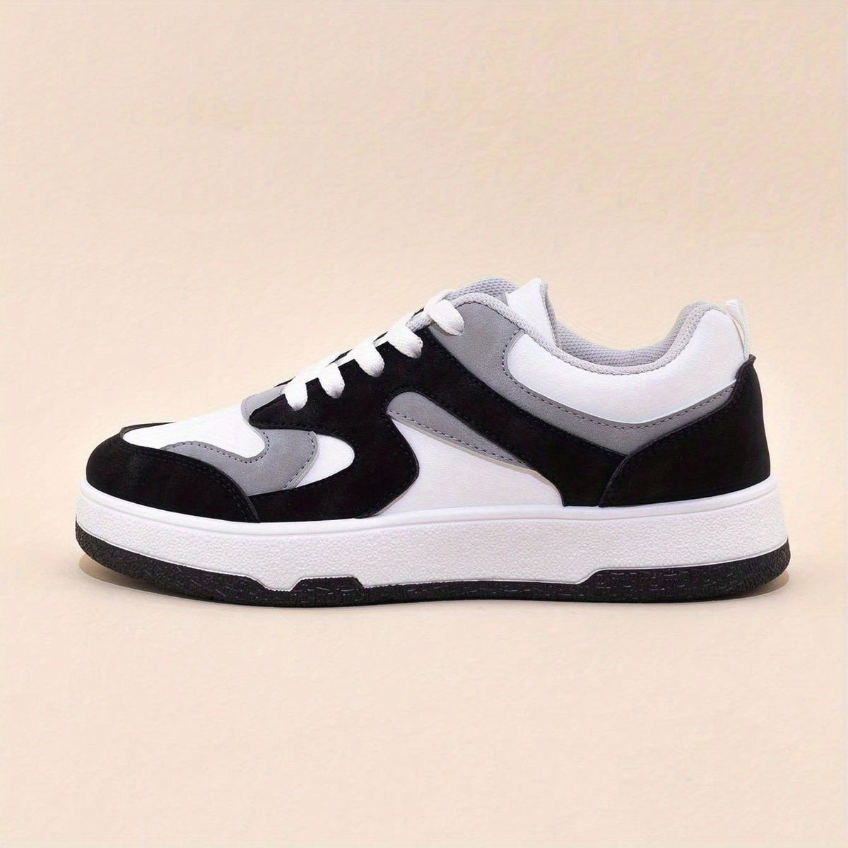Colorblock Skate Shoes Platform Low Top Sports Shoes