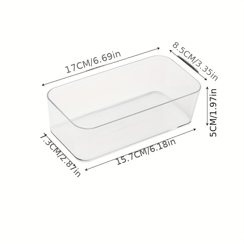 Clear Plastic Makeup Organizers - Easy to Store