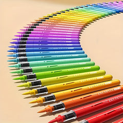 Water Based Ink Marker Set 60pcs Automatic Ink Control System Painting Marker