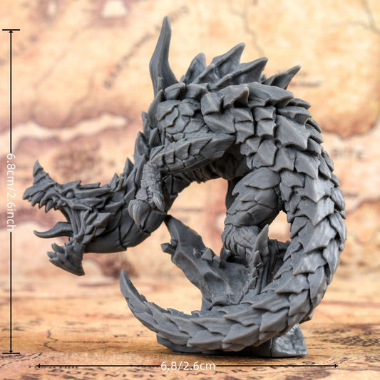 Perfect Depths Dragon RPG Miniatures for Board Game