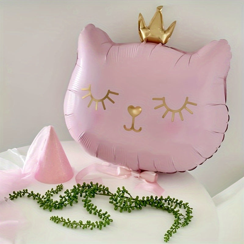 Adorable Kitten Foil Balloon for Party Decor