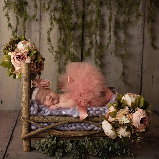 Baby Pink Tutu Set Newborn Tutu Set Pink Tutu And Headband Set