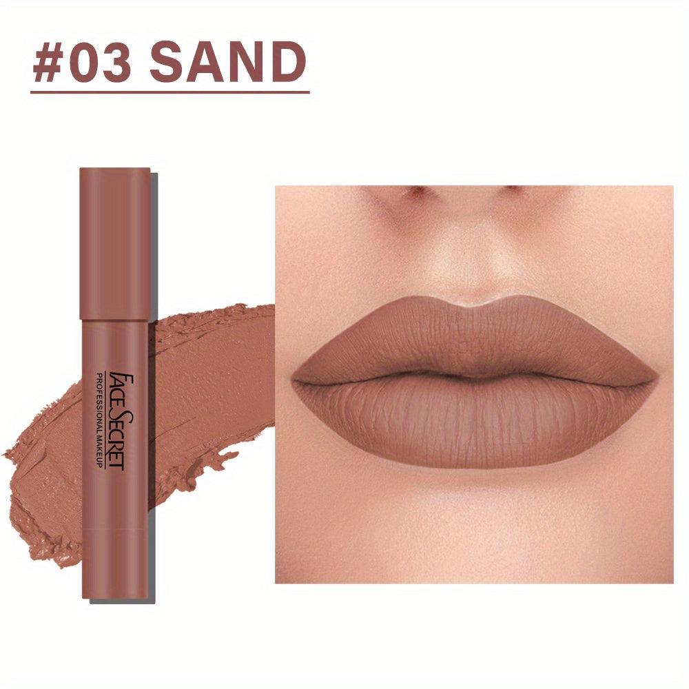 Matte Lipstick Velvety Long Lasting Lipstick Smudgeproof Lip Liner