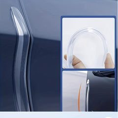 4pcs Car Door Anti-collision Strip Silicone Prote
