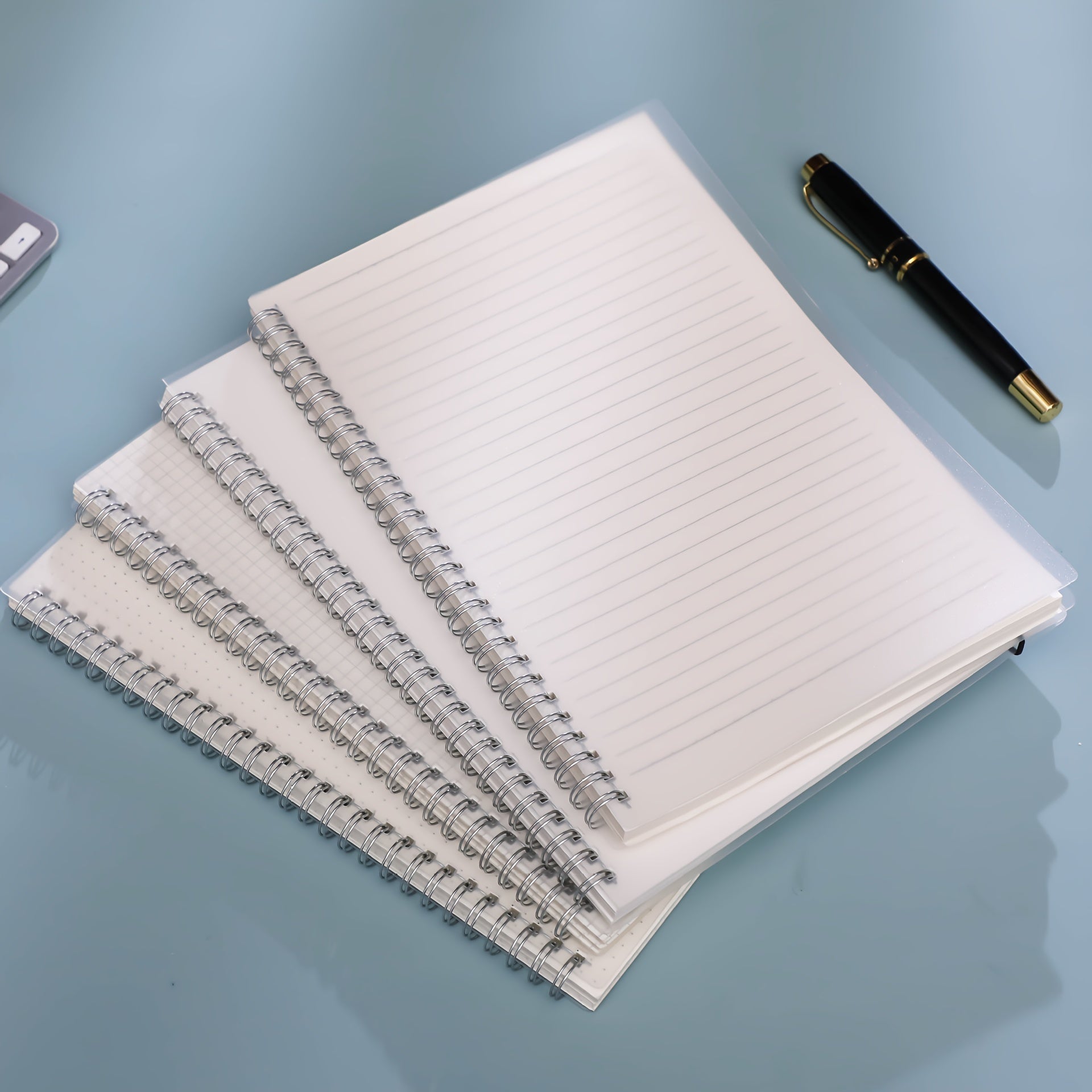 Specification Loose Leaf Notebook w/Horizontal Line Grid Dot Matrix Coil