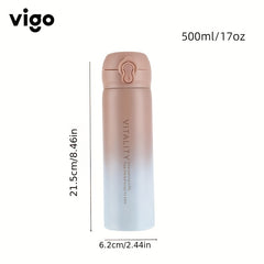 Insulated Stainless Steel Vacuum Bottle 1pc