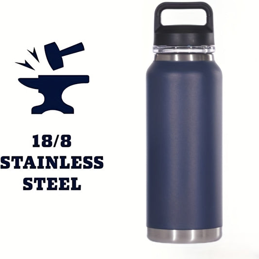 Stainless Steel Insulated Water Bottle 36oz - Thermal Cup for Hot & Cold Drinks