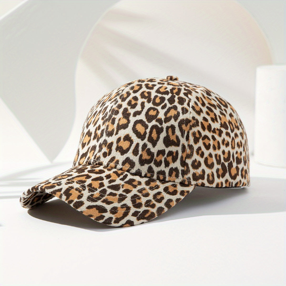 Leopard Print Baseball Cap Lightweight Sun Hat