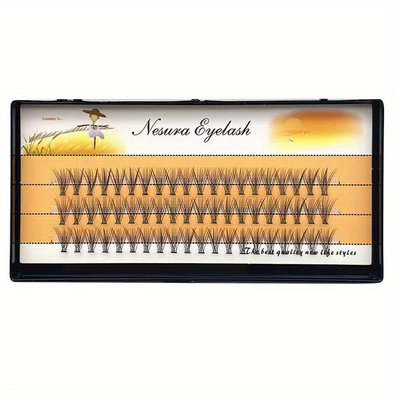 False Eyelashes Grafting Natural Thick Single Cluster Planting