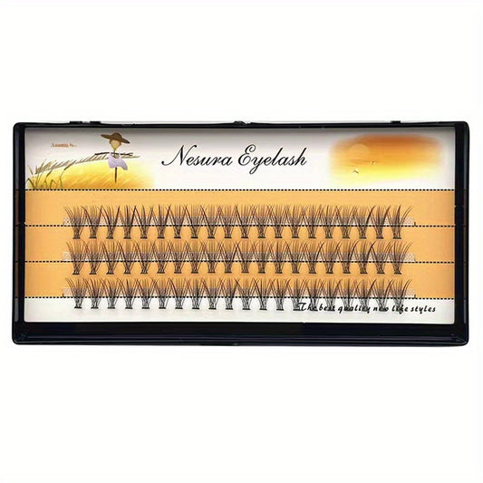 False Eyelashes Grafting Natural Thick Single Cluster Planting