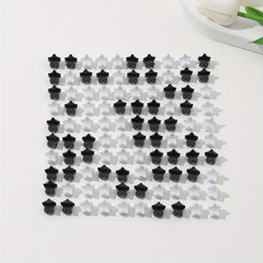 100pcs Mini Star Shaped Hair Claw for Women Girls Hair Clip