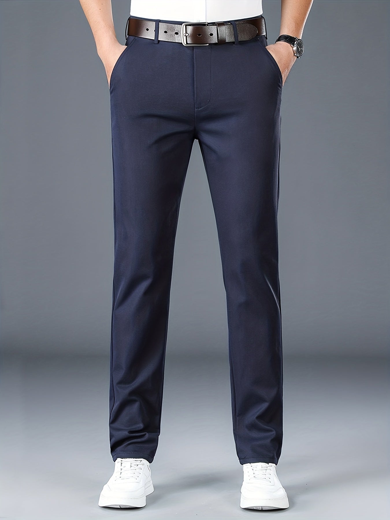 Men's Classic Formal Dress Pants Spring/Summer Business