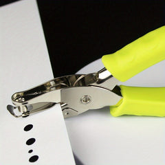 Handheld Hole Punch with Soft Grip - Perfect for Crafts, Cardstock