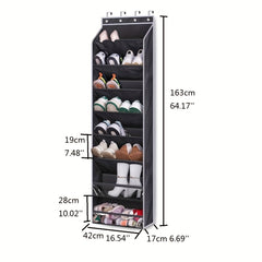 Over-the-Door Hat Storage Bag Organizer
