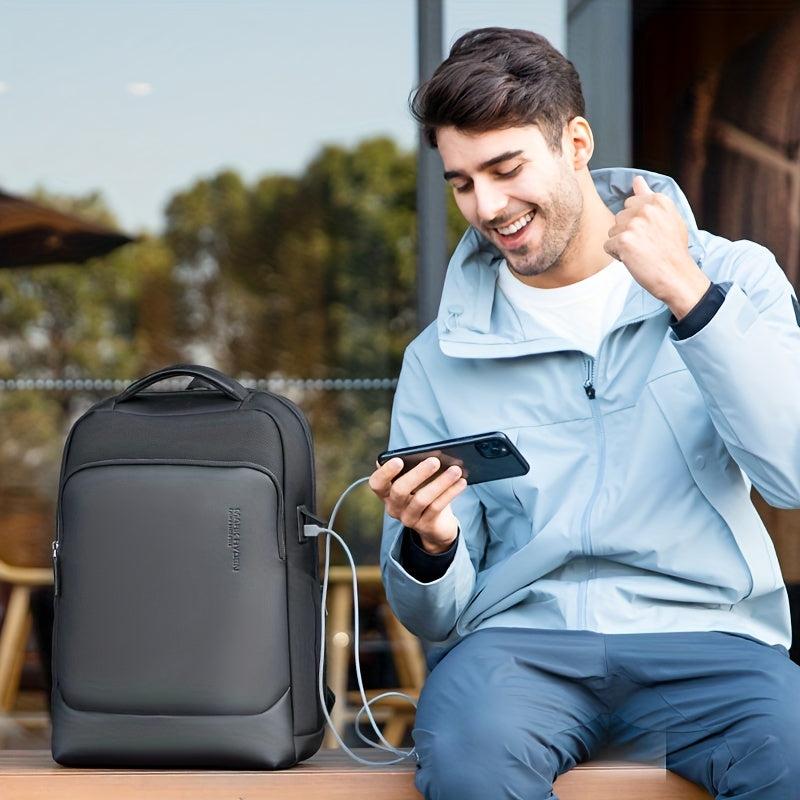 MARK RYDEN Men's Business Backpack Large Capacity Travel Laptop Bag