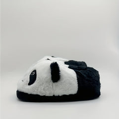 Boys Cartoon Panda House Shoes Non Slip Soft Bottom Walking Shoes