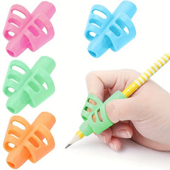 1pc Two Finger Silicone Writing Corrector Learning Tool