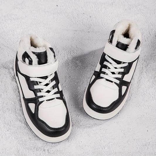Plush Lined High Top Skate Shoes