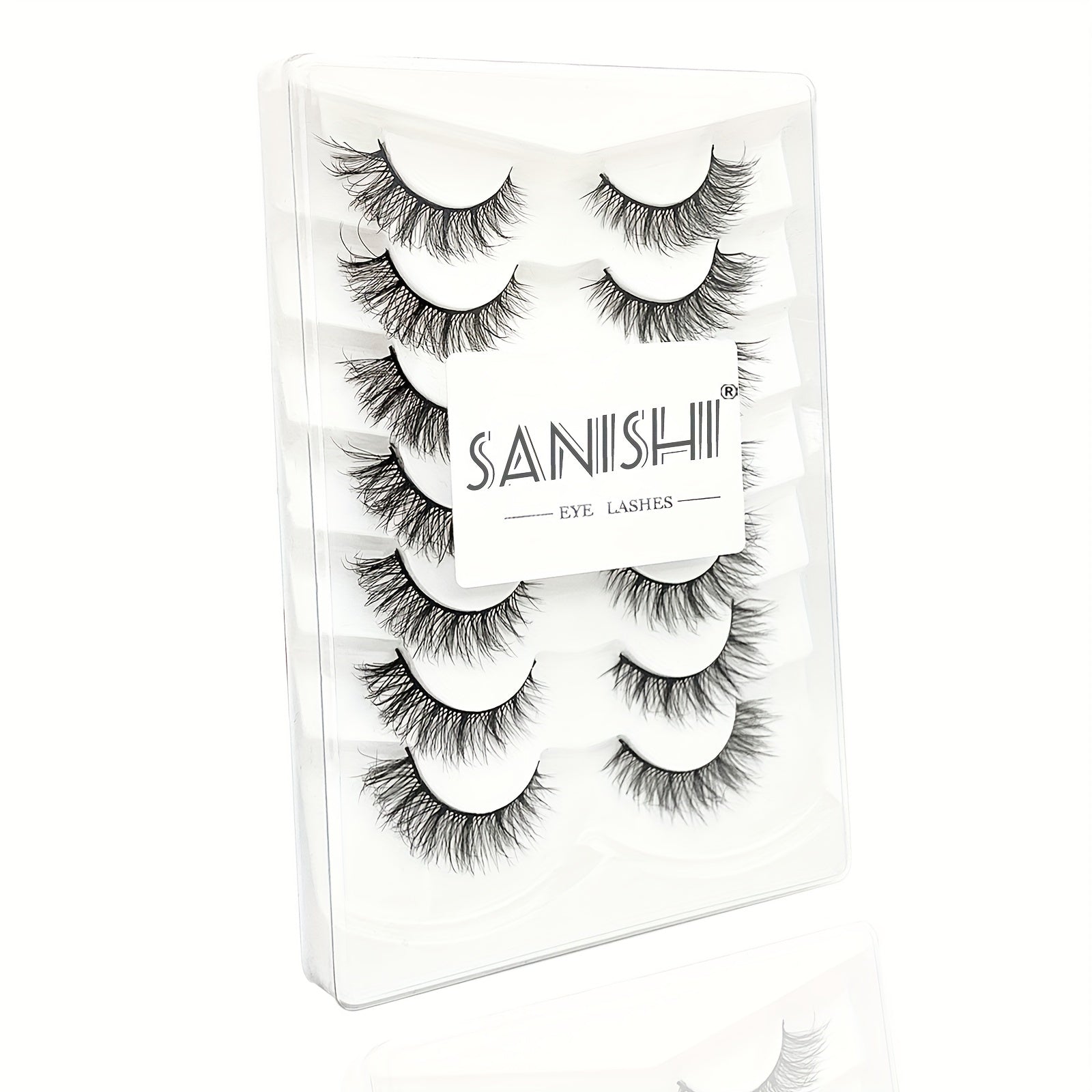 Cat Eye Natural Look False Eyelashes 7 Pairs