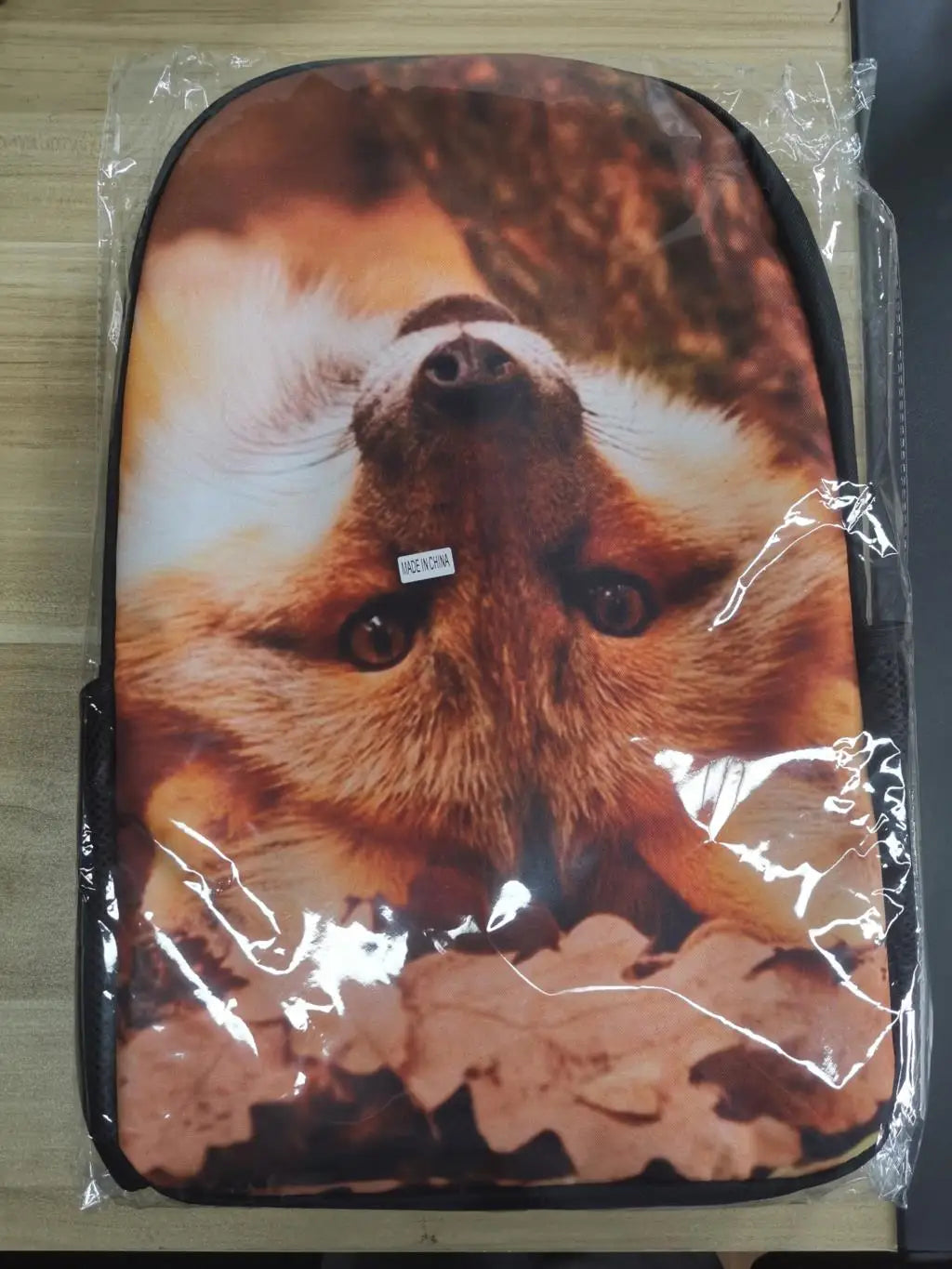 16inch Young Fox 3D Pattern Kids Backpack for Boys Girls