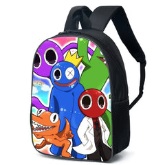 16in RAINBOW Backpack School Bags Boys Girls 3D Print Primary Backpack