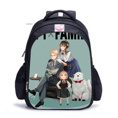 16" SPY?FAMILY Backpack 3D Print School Bag for Boys Girls
