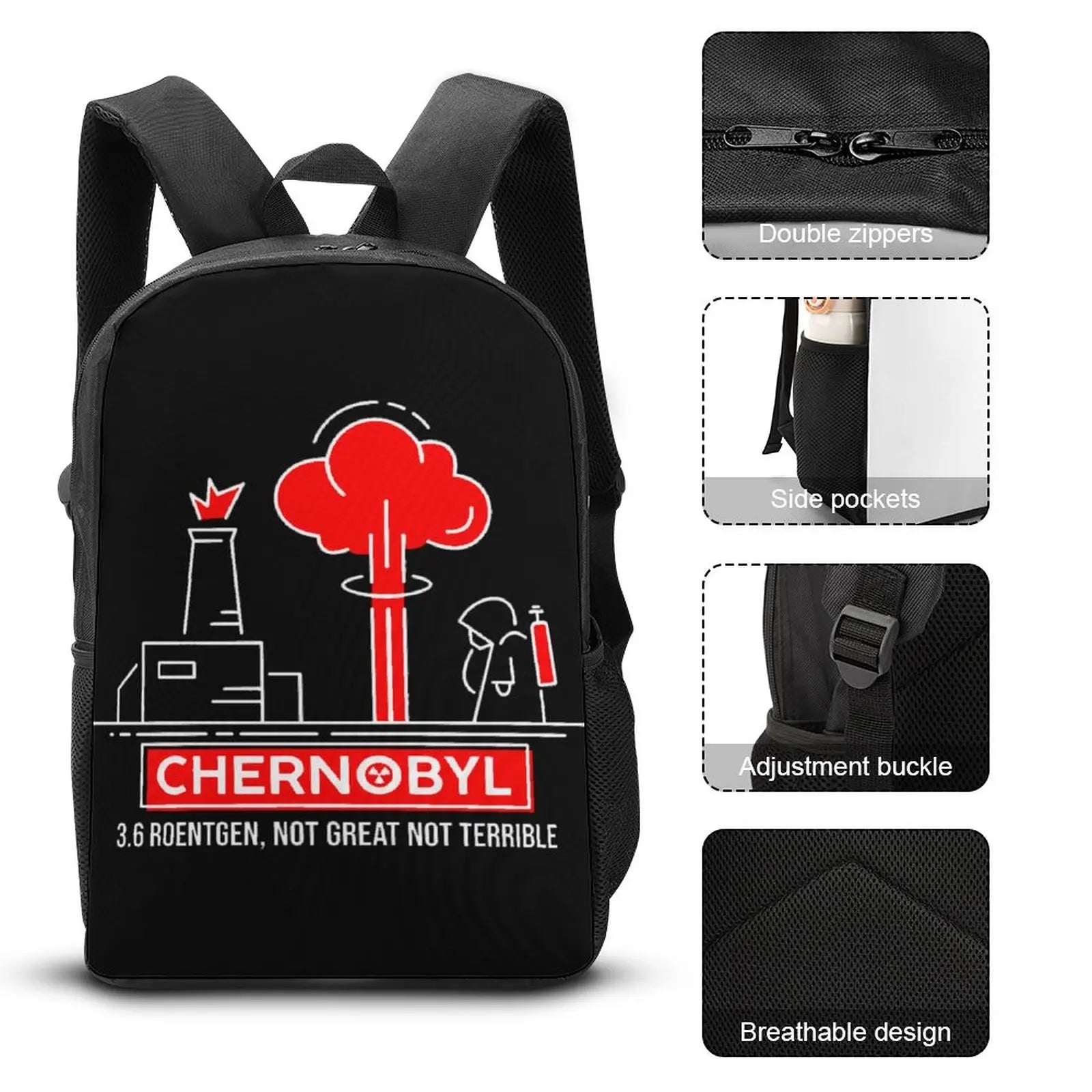 17 Inch Shoulder Backpack 3.6 Roentgen Not Great Not Terrible