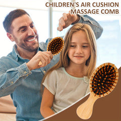 6pcs Hair Brush Set Anti Static Hair Brush And Comb Set Scalp Massage Brush