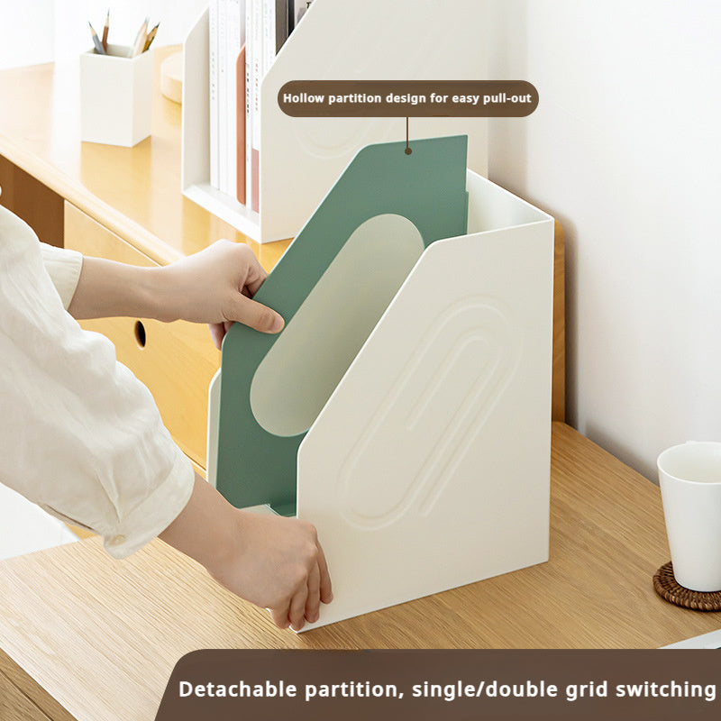 DIY Detachable Plastic Book Stand Shelf