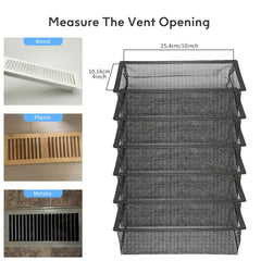 Floor Register Vent Cover Filter Net Air Vent Screen Mesh Covers