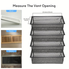 Floor Register Vent Cover Filter Net Air Vent Screen Mesh Covers