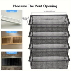 Floor Register Vent Cover Filter Net Air Vent Screen Mesh Covers