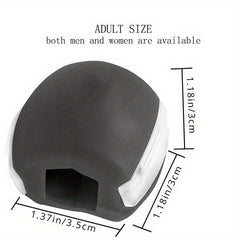 Silica Gel Jaw Exerciser Facial Toner Double Chin Gym Fitness Training