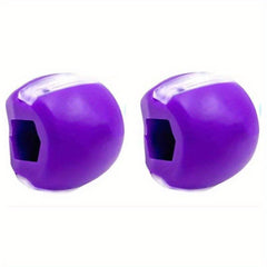 Silica Gel Jaw Exerciser Facial Toner Double Chin Gym Fitness Training