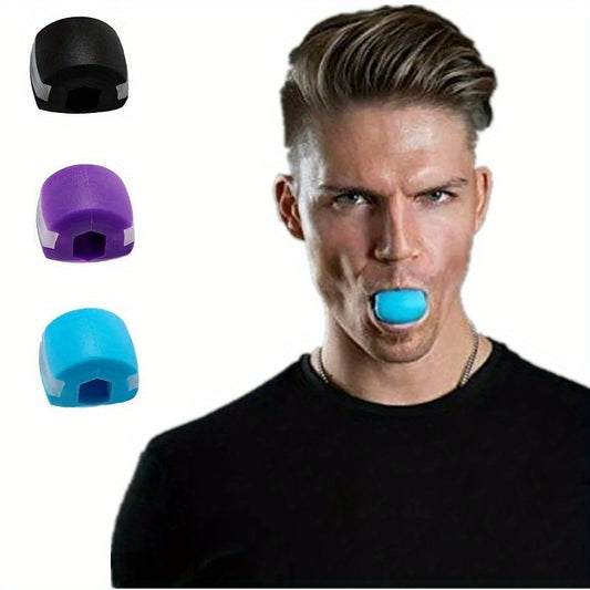 Silica Gel Jaw Exerciser Facial Toner Double Chin Gym Fitness Training