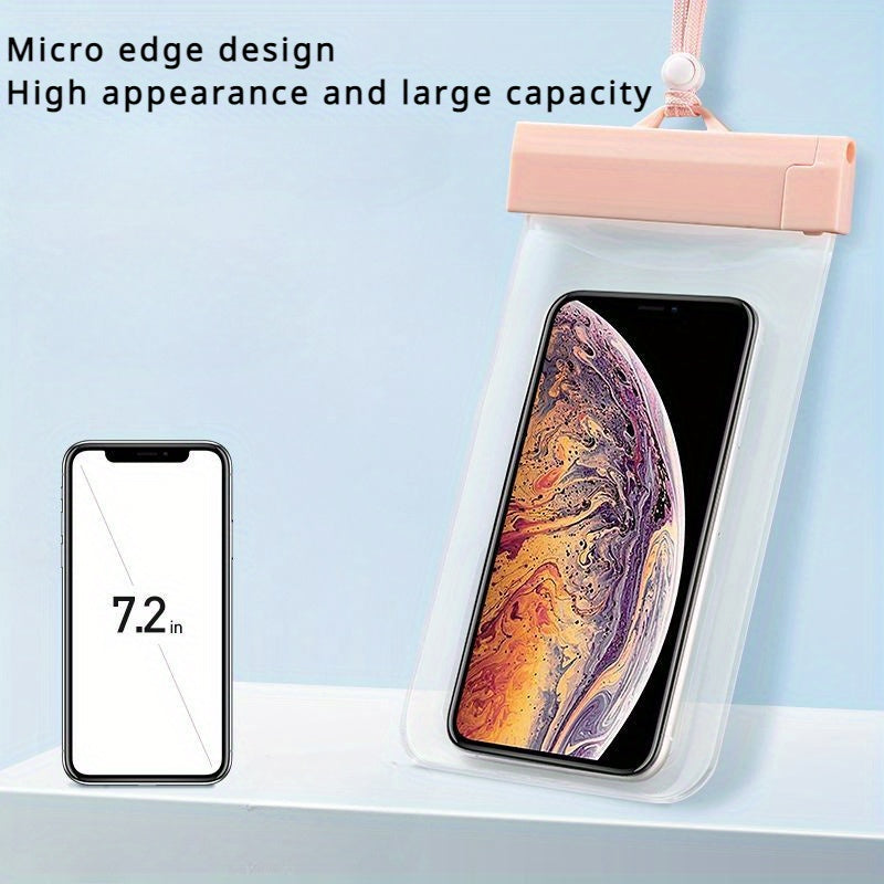 Universal Waterproof Phone Case with Touchscreen, Diving & Swimming Accessory