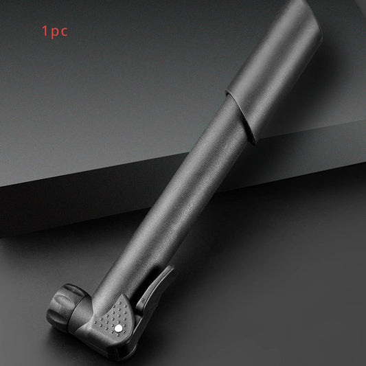 Portable Bicycle Mini Pump with American and French Nozzle