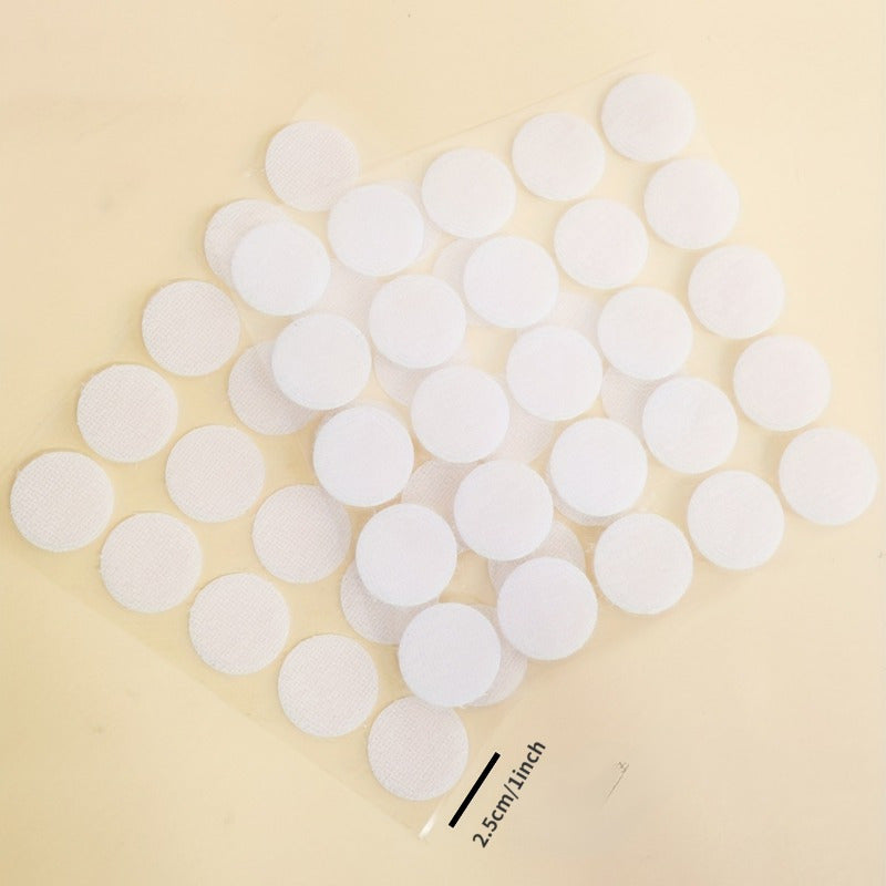 8pcs Round Tape Double sided Strong Glue Letter Buckle Wall Stickers