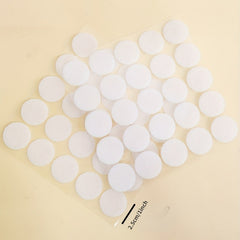 8pcs Round Tape Double sided Strong Glue Letter Buckle Wall Stickers